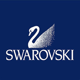 Swarovski frame logo