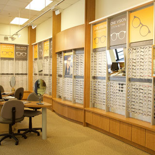 Optical shop or vision clinic in Broken Arrow with large frame selection.